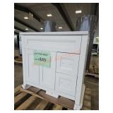 36' Bathroom Vanity (Quartz top, no sink)