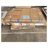 Mirror, Shower Wall, Closet Shelf