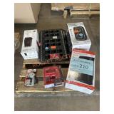 Milwaukee battery charger, speaker,staple gun