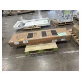 Door shaker primed, pocket door hardware