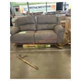 79ï¿½ Ashley grey reclining loveseat