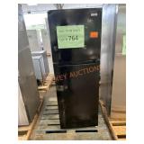 Vissani black refrigerator