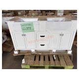 61ï¿½ double sink vanity