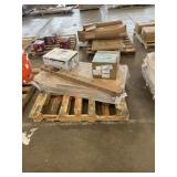 Ventilation fan, led strip, unopened boxes