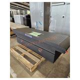 Weatherguard Truck Saddle Tool Box-matte black