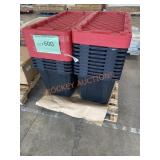 HDX 57 Gallon Storage Tote w/Lid 15xBID