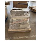 Mixture of tiles floor and wall