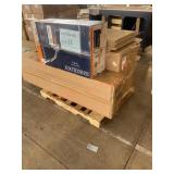 Workstation Sink, Range Hood, Wall Tile