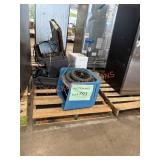 Portable air conditioner, de-humidifier