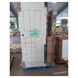 30in interior door, white 24in wall cabinet, 60in