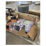 Sump Pump, Cushions, Radiant Heater