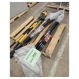 Husky Bow Rakes & Dewalt Shovels, 14x the bid;