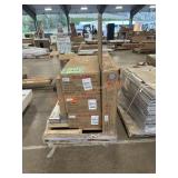 Black chair with faux leather seat, flooring,