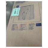 Suncast 4ï¿½x6ï¿½ vertical shed