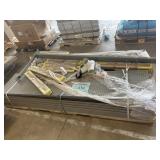 48?x99? plumbing isle shelving