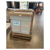 30ï¿½ grey vanity white top 2xbid