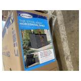 Stow-Away Horizontal Shed