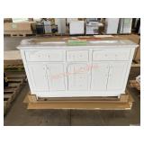 60ï¿½ Double Sink Bathroom Vanity (Damaged)