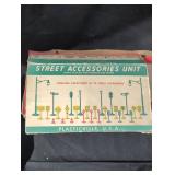 Plasticville accessories lot.