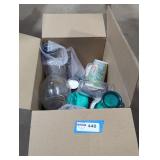 Misc. Mugs and cups and more box lot.
