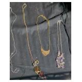 Misc.costume jewelry lot.
