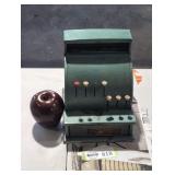 Vintage kids toy cash register.
