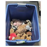 Stuffed animals tote lot. But that's how