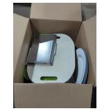 Misc. Kitchen accessories box lot.