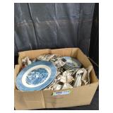 Currier and Ives 'The Old Grist Mill' Dishware Set