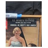 Framed life magazine from 1953.