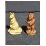 Vintage wade whimsies porcelain figurines lot.