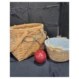 Decorative Basket Lot - Qty 2