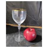 Matching Wine and Champagne Glass Tote Lot