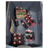 Vintage coca-cola bottles(some full). Tote lot.