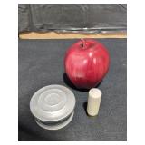 Vintage Traveling Cup and Lipstick