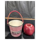 Vintage Peanuts Bucket