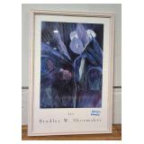 Framed Bradley shoemaker painting.