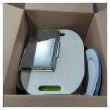 Misc. Kitchen accessories box lot.