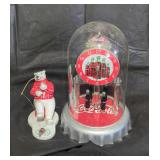 Vintage coca-cola anniversary clock.