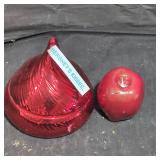 Ceramic Hershey kiss container.