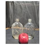 2 Old Quaker Bottles