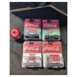 Lot of Collectable Coca-Cola Cars