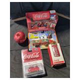 Lot of Coca-Cola Cars and Puzzle