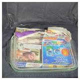 Pair of glass casserole baking dish.