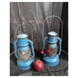 2 Little Wizard Oil Lamps