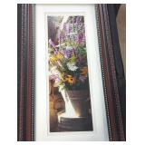 Framed picture( 18in length by 9 1/2in Width).