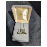 Necklace and Earrings