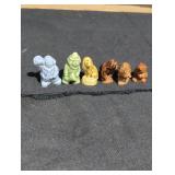Vintage Wade whimsies porcelain figurines lot.