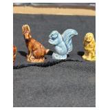 Vintage Wade whimsies porcelain figurines lot.