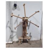 Vintage wooden yarn winder.